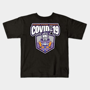 Amazon Strong Through Covid-19 Kids T-Shirt